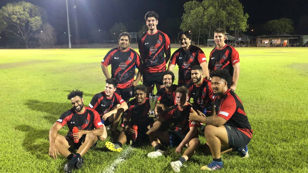 It was victory for the Katherine Pirates over the weekend as they won the NT Rugby's Summer of Sevens. Picture: Katherine Rugby Union. 