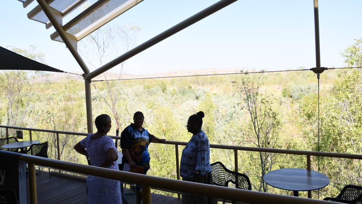 The launch of the first Aboriginal Tourism Strategy was held at Nitmiluk National Park. 