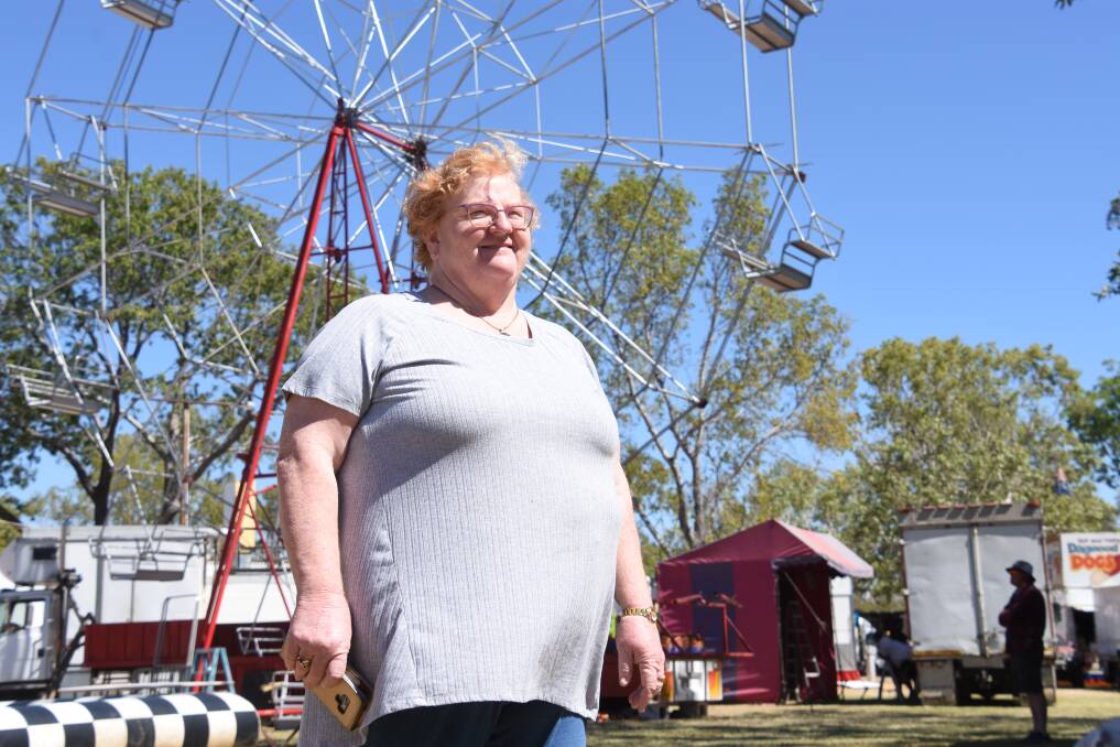 Katherine Show president, Cathy Highet said she is looking forward to seeing the show ready and set up for the thousands of people expected to walk through the gates. 