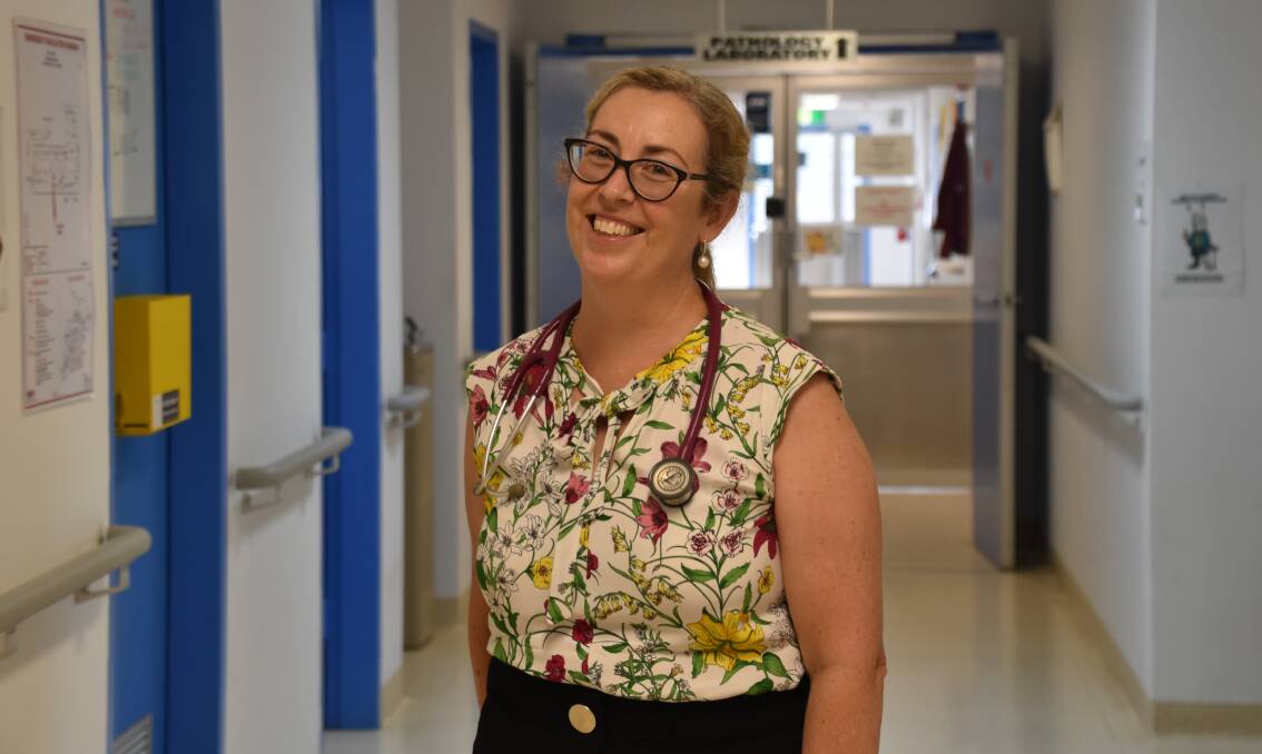 INTERN DOCTOR: Judith Keith has spent time in Katherine previously comleting clinical rounds. 