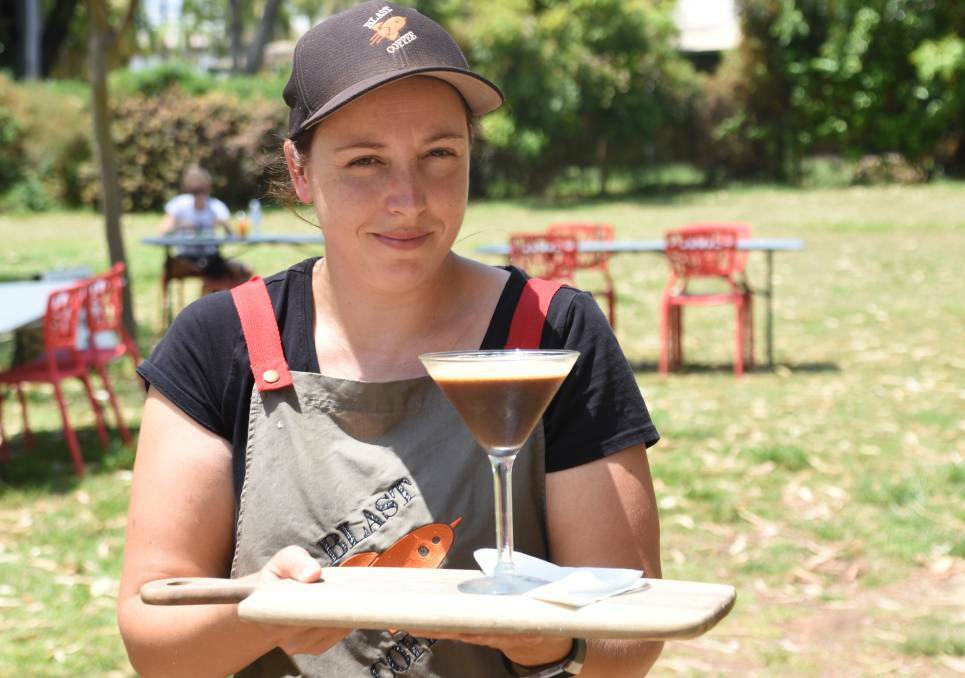 Jess Cairns has worked at the Pop Rocket Cafe since it opened for the season this year.