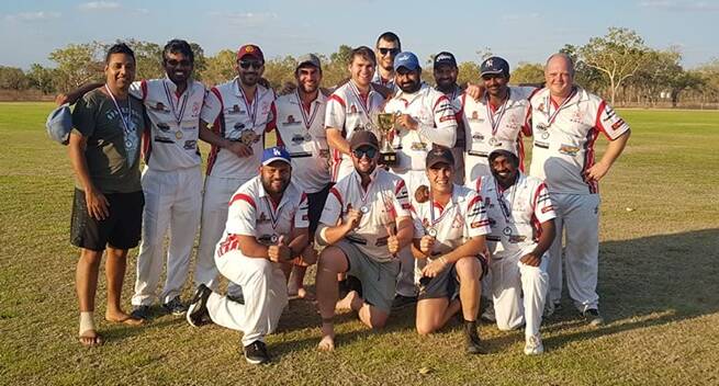 WINNING TEAM: Katherine South Crocs took back their winning title in the 2019 KDCA Champions. Picture: Matthew Jobson. 
