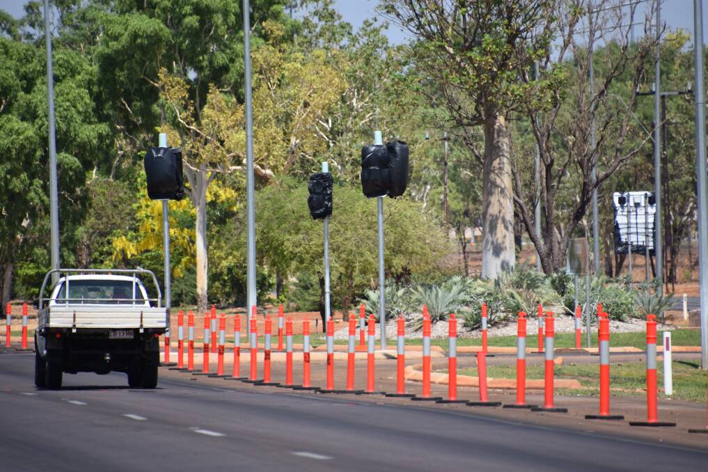New traffic lights at the Stuart Highway and Bicentennial Road intersection will be activated on Wednesday, December 4, 2019.