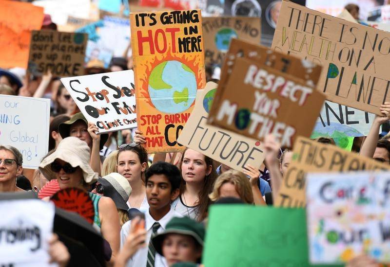 Climate protests are attracting more and more people each and every time. 