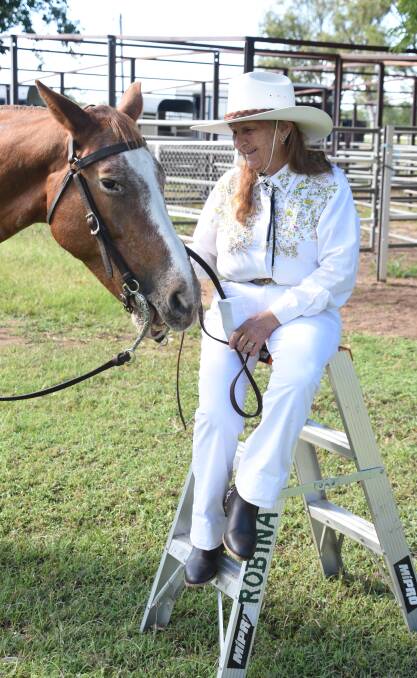 The Appaloosa and Western Performance Club's oldest rider, Roberta Plume-Fowler-Dreon is, at 79 years of age, not getting out of the saddle any time soon. Sharing a special bond with her horse Pipper, she hopes to be riding for years to come. 