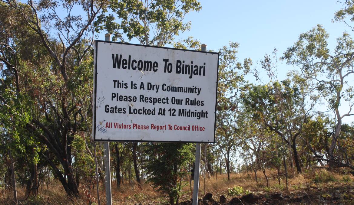 WELCOME TO BINJARI: Binjari is a small Aboriginal community just outside of Katherine. 