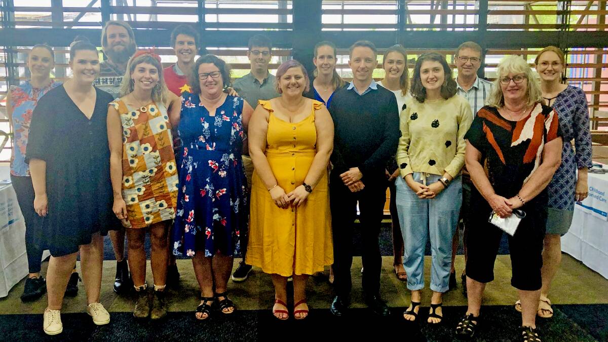 Fifteen new teachers bound for Katherine were welcomed to the Territory today at a two day orientation in Darwin. Picture: Hayley Green. 