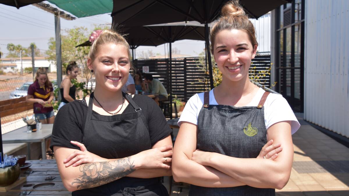 MASTERMINDS: Head of kitchen Taylor Ackerley and owner Brogan Hanrahan have been working tirelessly to open Maiden's Lane. 