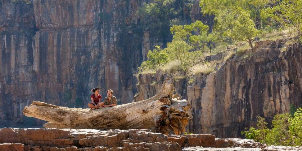 The film is set against the natural beauty of the Northern Territory, with Katherine's famous Nitmiluk playing a pivotal role. Picture: NT Government. 