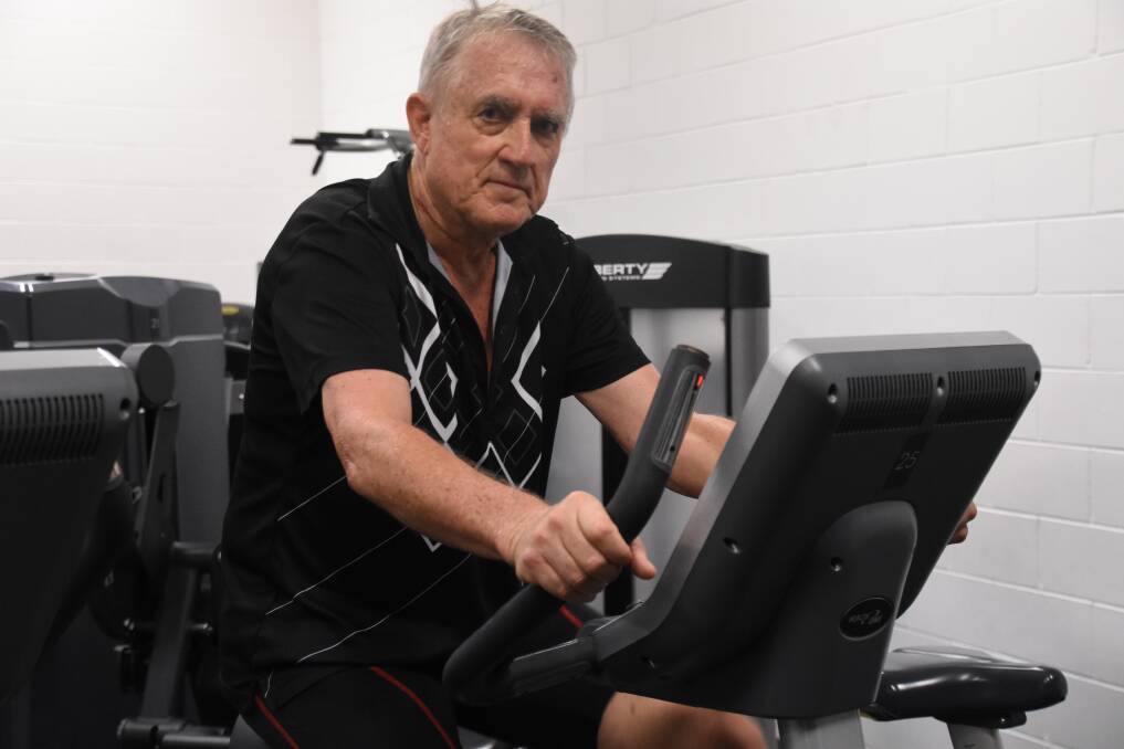 Clyde Fenton Primary teacher Dennis Dean says age is no barrier to exercise at 66 years old, and now the YMCA opening times aren't either. 