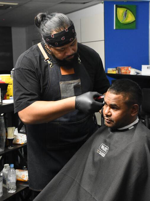 The newest barbershop on the block is run by Jay Fiso, an Australia Day awards ceremony Citizen of the Year nominee. 