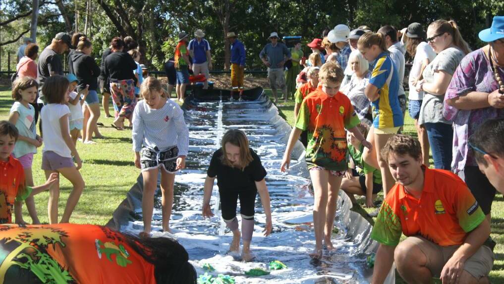 After eight years, the annual Kintore Street School croc race has found a home away from the real-crocodile infested Katherine River. 