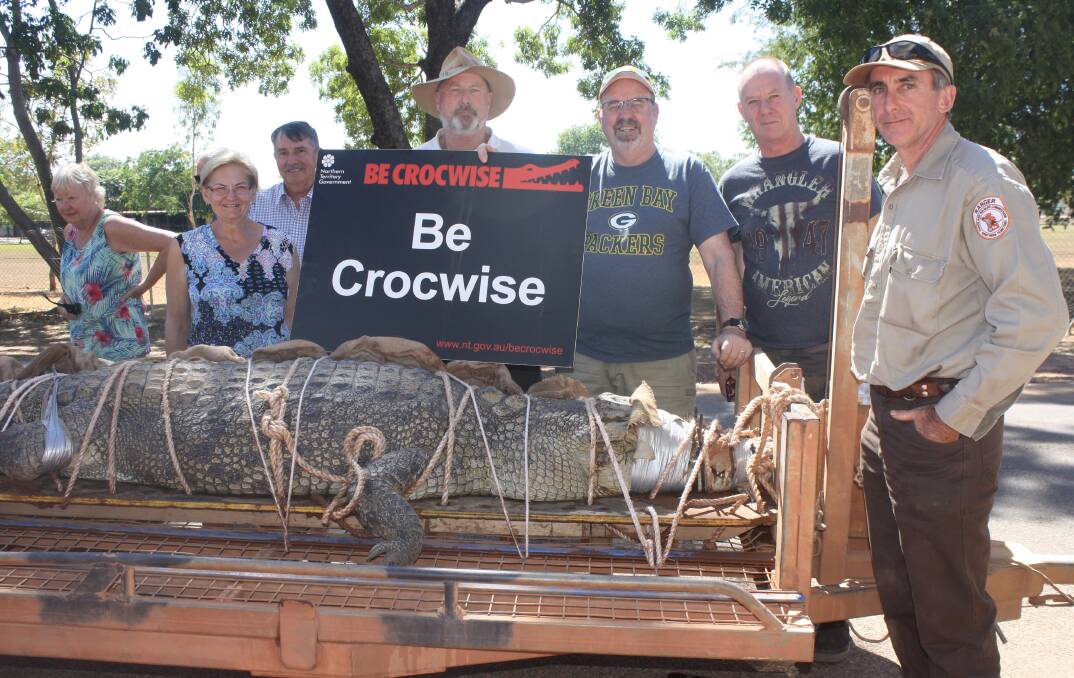 HUNGRY CROCS: NT Parks and Wildlife rangers say the hot days have Katherine crocs hungry and on the move. 