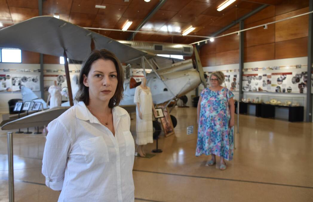 FIGHTING TOOTH AND NAIL: Lauren Reed, the president of the Katherine Historical Society and Simmone Croft, the museum's curator are fighting tooth and nail to keep the Katherine Museum open. 