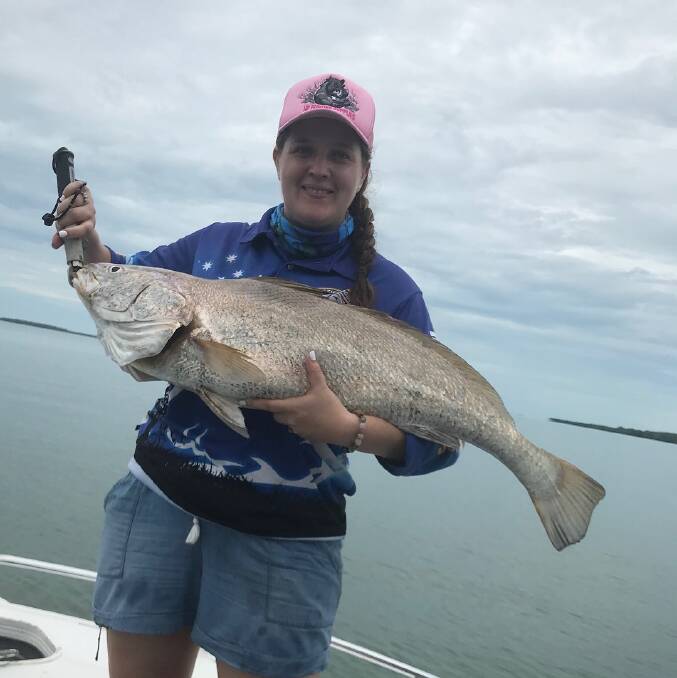 Catherine Baker started the women's fishing group to provide education and show the greater community that women love to fish and hunt. 