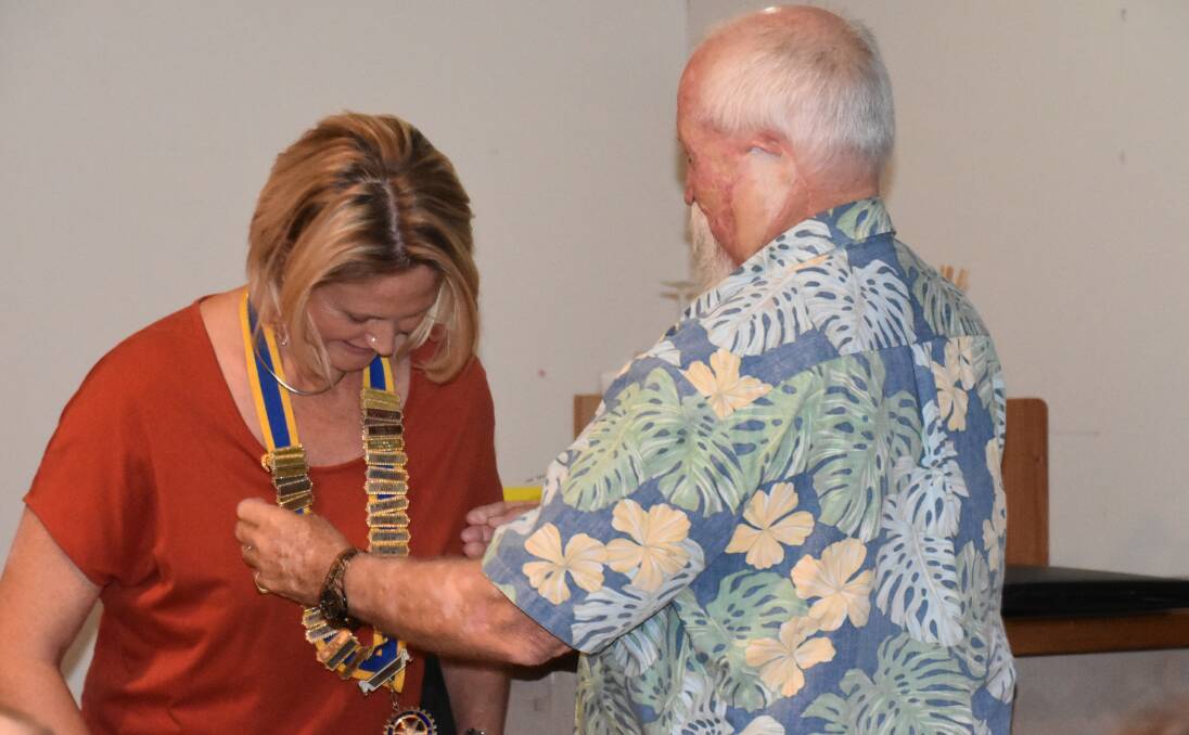Rotary Club, new president urges new members