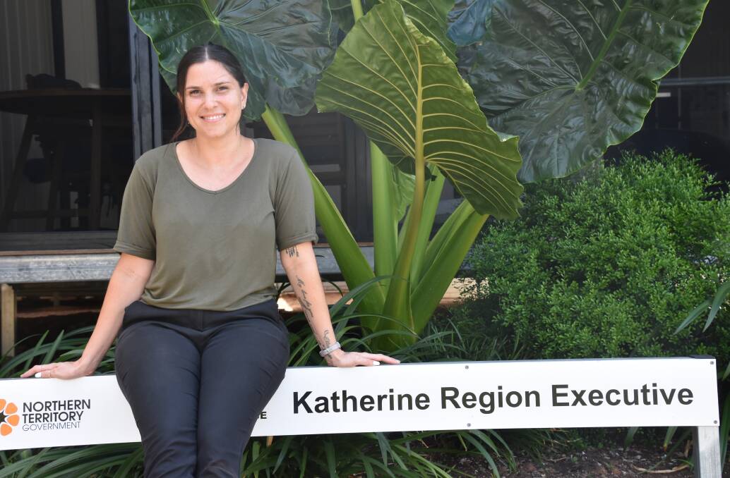 WELCOME: Amber Cadell has worked at Katherine Hospital since 2016, first as part of the Aboriginal Employment Program. 