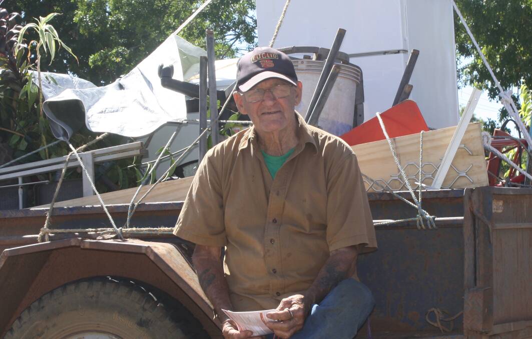 FED UP: Doug Collins has packed up his life in Katherine and fled to Pine Creek after almost 40 years in his beloved town. 
