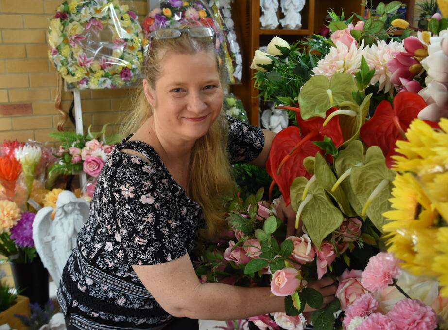 Florist Lana Read says Katherine becomes very romantic on Valentine's Day, but it drops off the radar afterwards. 