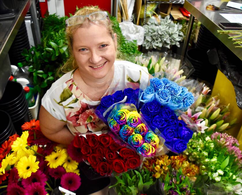 Every year Lana Read orders hundreds of additional roses for Valentine's Day. 