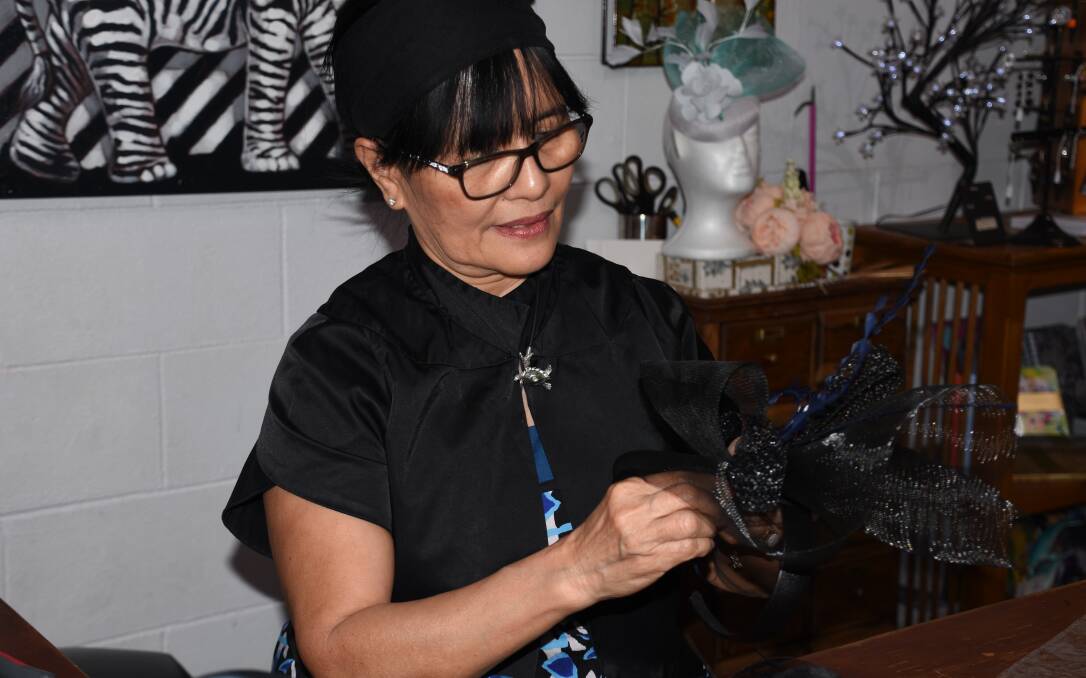 Designing fascinators is no easy task, it takes patience and creativity Fe Fahey said. 