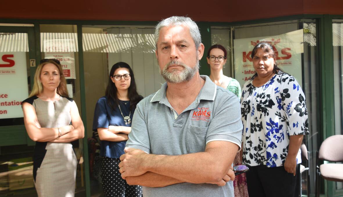 KWILS principal legal officer, Matt Fawkner and his team, are calling on the government to step up and provide funding to the important women's legal service. 