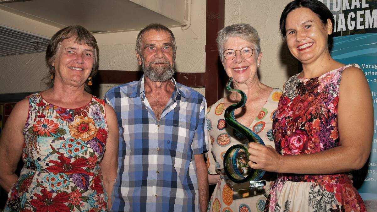 Australian Community Media Landcare Community Group Award was awarded to Lakeside Drive Community Garden. Picture: Supplied. 