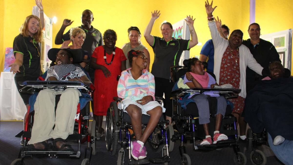 Recently an art class for people with disabilities gained widespread attention in the NT. 
