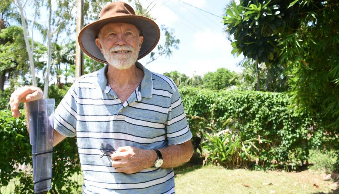 Weather enthusiast Jim Mathieson says he has never experienced a poorer wet season in his 40 years of living in Katherine. 