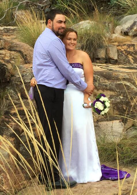 GORGE WEDDING: Nitmiluk is a popular place to tie the knot in Katherine. Picture: Nola Sweetman. 