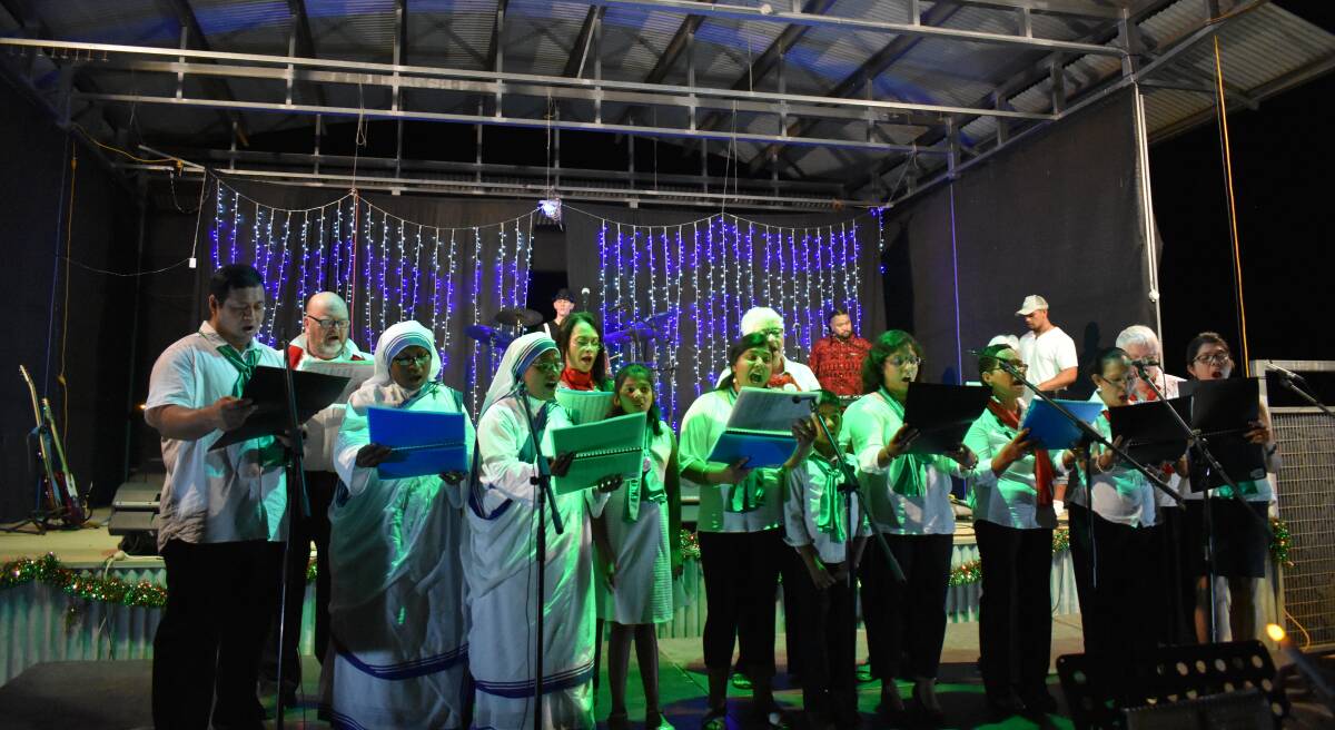 JOIN US: Enjoy and join in the singing with a number of community choirs for Katherine's Carols by Candlelight. Photo: Supplied 