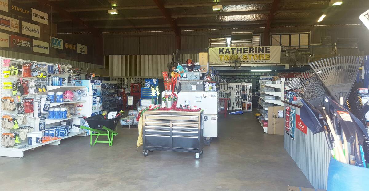 EXPLORE THE STORE: With more than 20,000 products Katherine Tool Store is much more than just tools. They can help you with any project. Photo: Supplied 