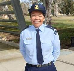 Flight Lieutenant Patricia Thompson is Indigenous Liaison Officer at the Tindal RAAF Base. Picture: supplied.