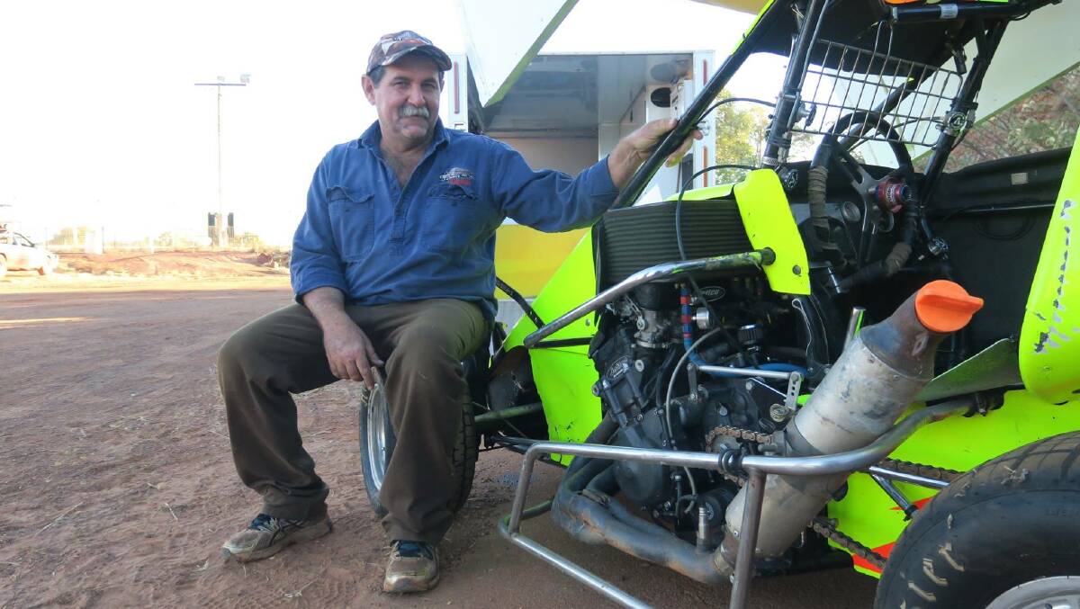 REVVED UP: The NT's Scott Leonhardt will be competing in the NT Formula 500 Titles. Picture: supplied.