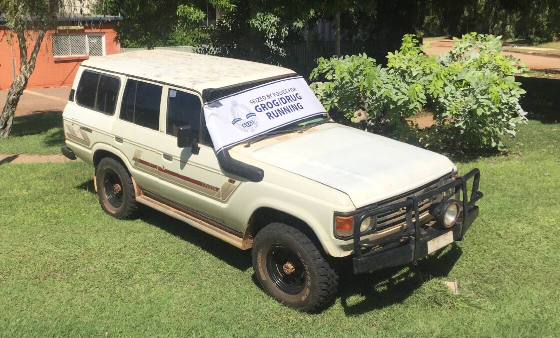 Police seized this vehicle for allegedly transporting drugs to remote Arnhem communities. Pictures: NT Police.