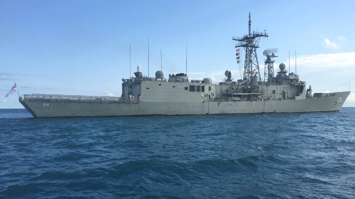 Old HMAS Darwin offered to Tasmania as a wreck