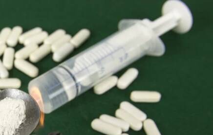 A used syringe was found next a five-year-old in a car driven in Katherine last week. File picture.