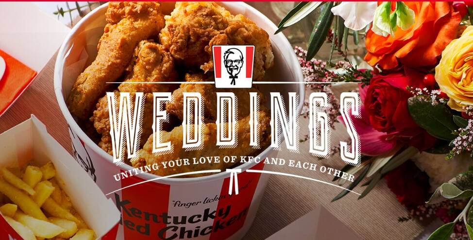 All the KFC you can eat, even in Katherine - the catch is you have to get married