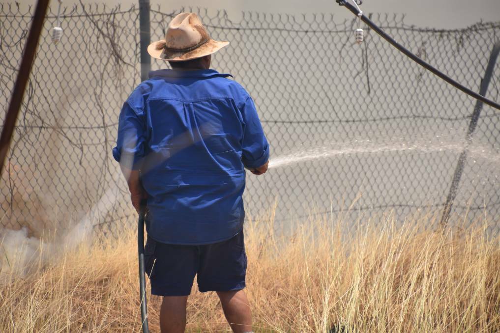 There have been several worrying fires in the past week, including a big one at Mataranka yesterday.
