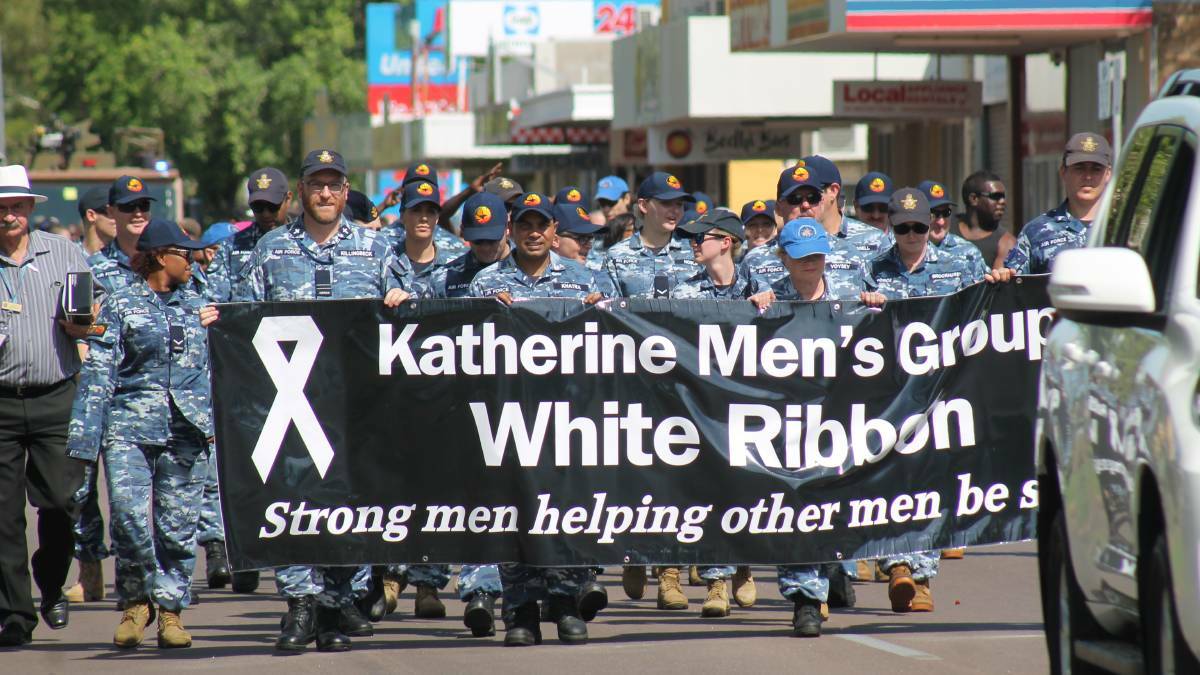 Last year's march in Katherine.