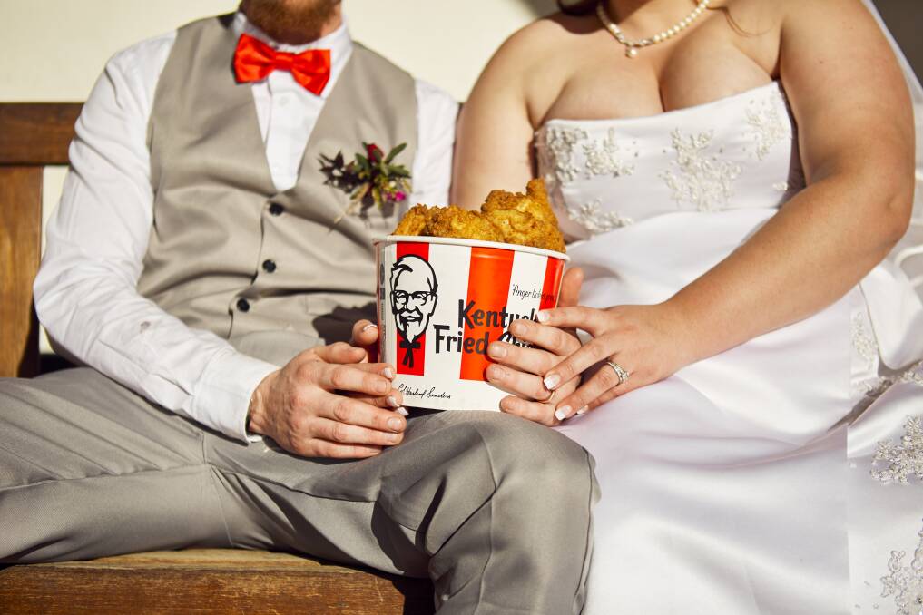 Six people can win a trip to married and indulge their KFC desire at the same time. Picture: supplied.
