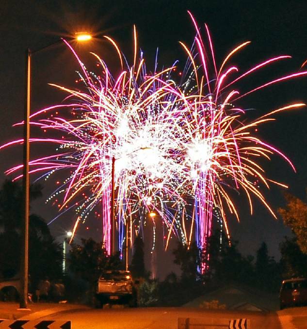 Police will be looking up as soon as the sun sets and anyone found igniting, discharging or in possession of fireworks would receive a fine of $1570.