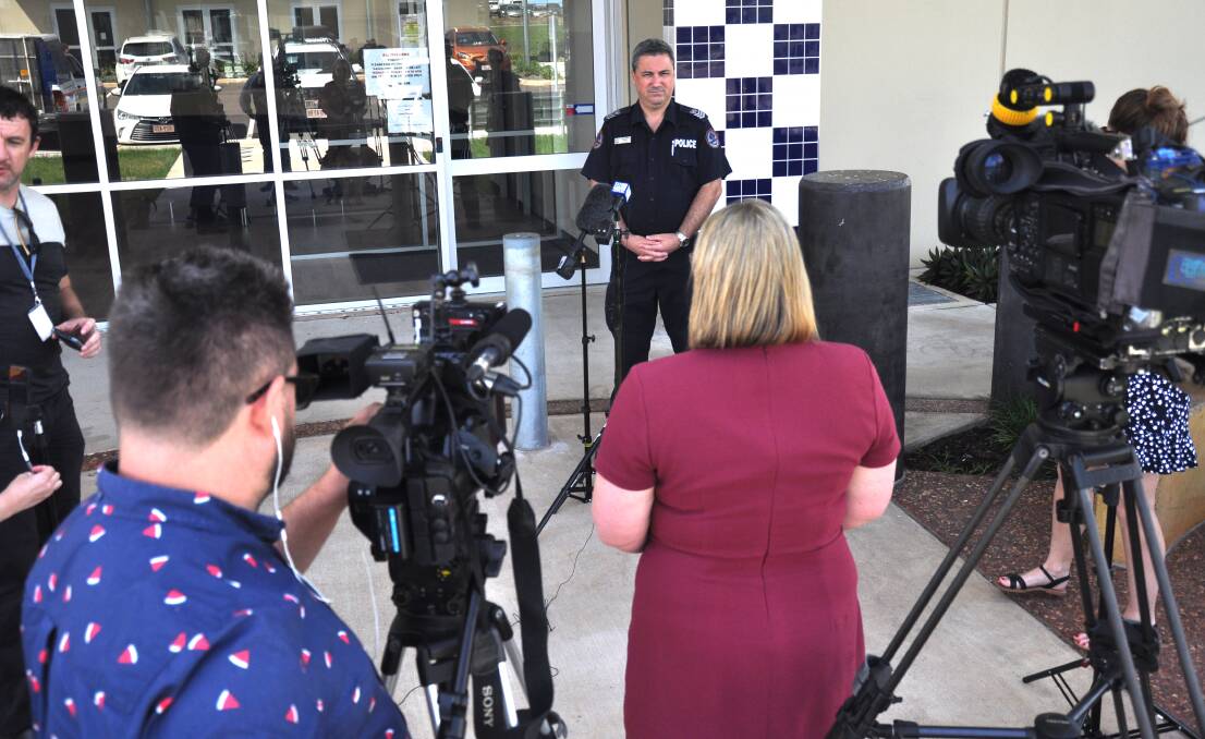 There is intense media interest in the tragic death of a Katherine boy on Sunday.