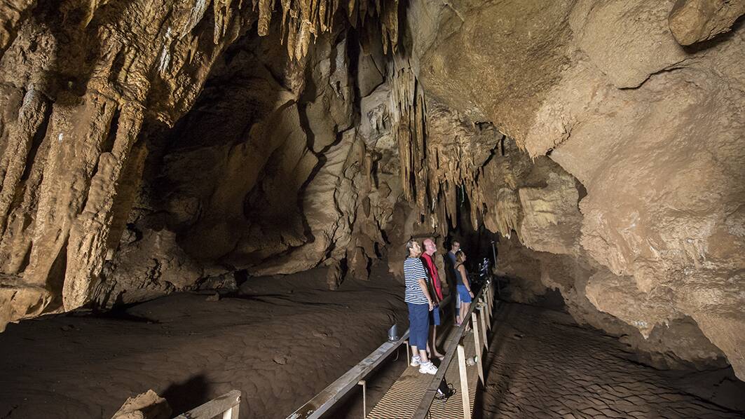 Cutta Cutta caves near Katherine.