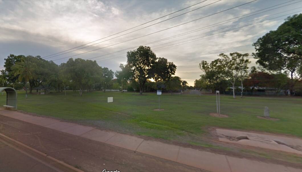 Rundle Park is opposite the Victoria Highway and the showgrounds.