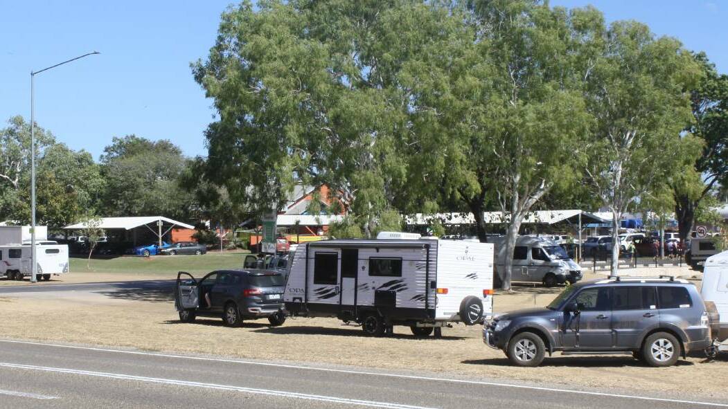 SAFE PARKING IN KATHERINE: Grey nomads are being urged to keep out of truckie rest areas, which can be a popular spot along the Stuart Highway.