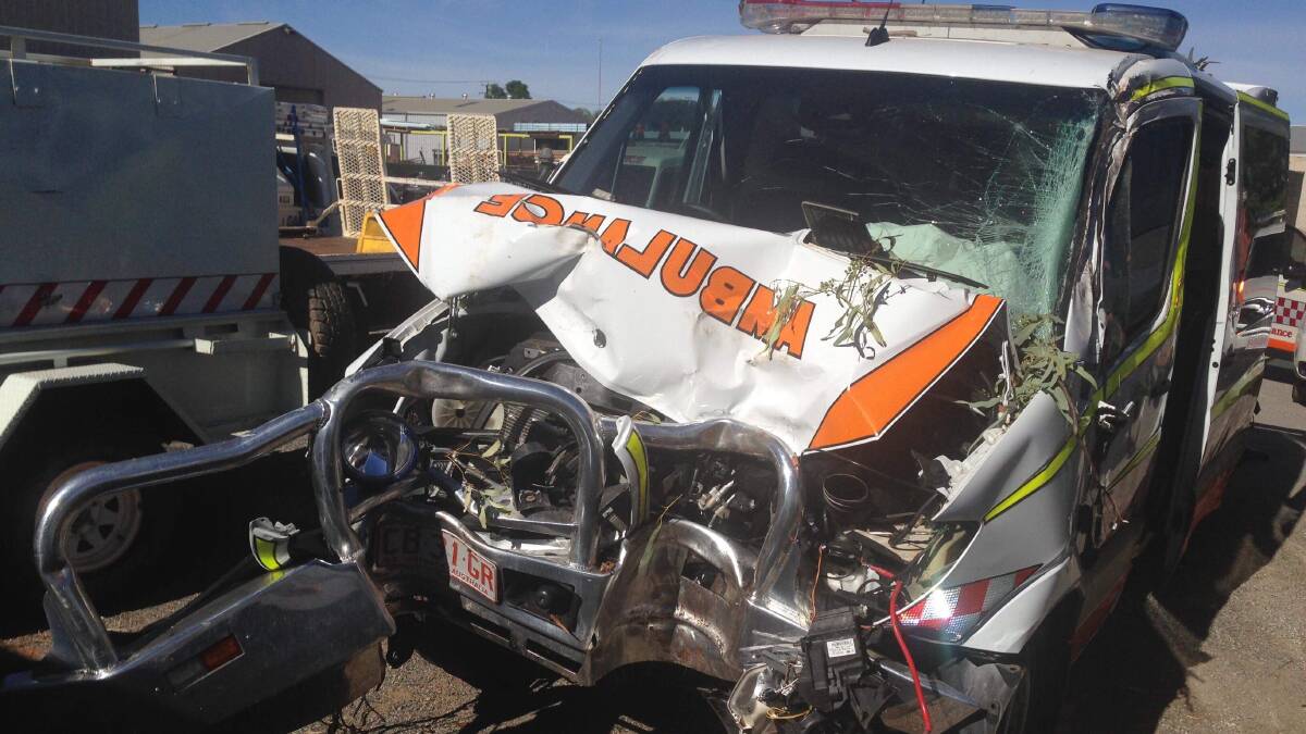 Yesterday - in just over 13 hours – St John Ambulance attended seven crashes on NT roads. Picture: supplied.