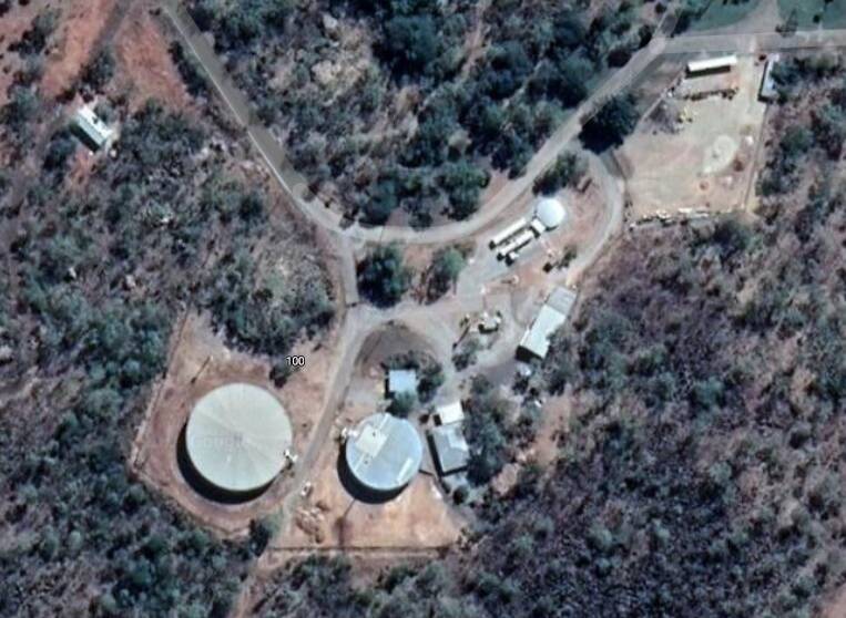 The new treatment plant will be built at the Morris Road Power and Water site. Picture: Google Earth.