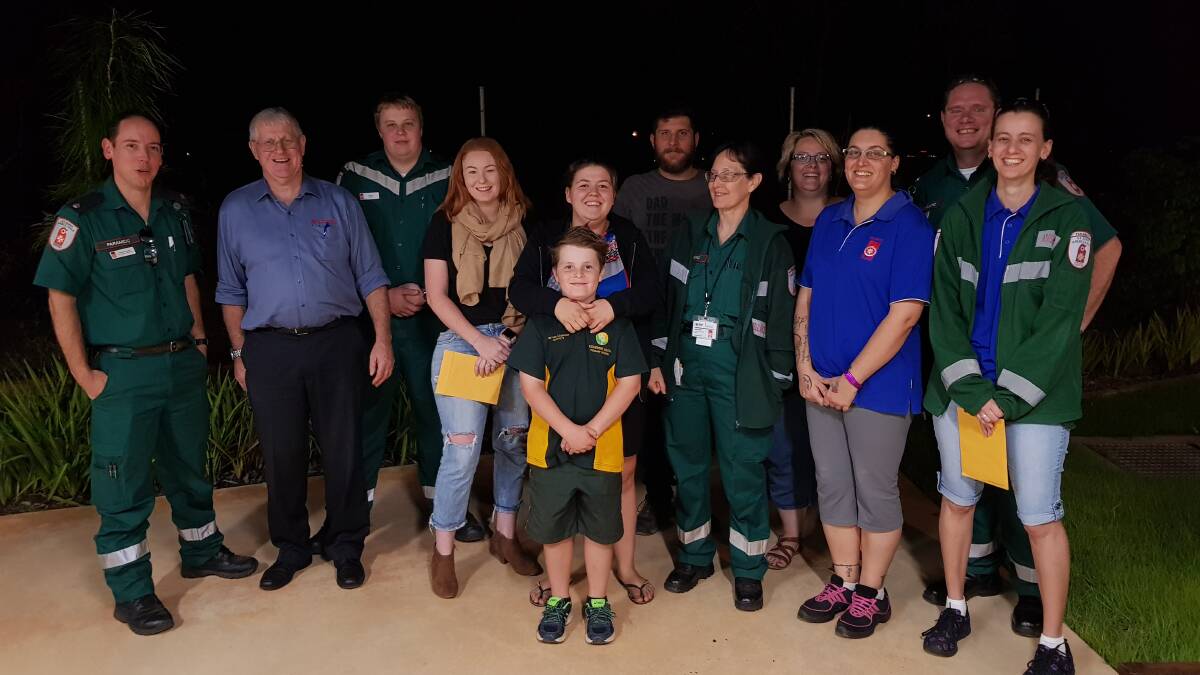 St John Ambulance volunteers honored