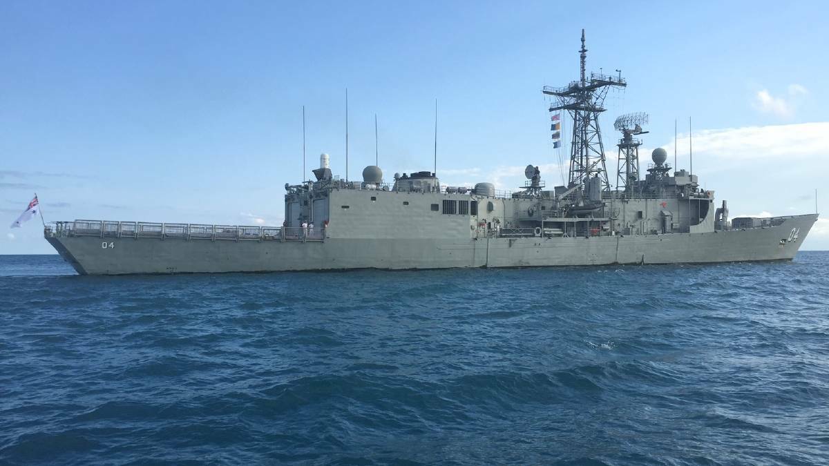 HMAS Darwin anchor to go on display